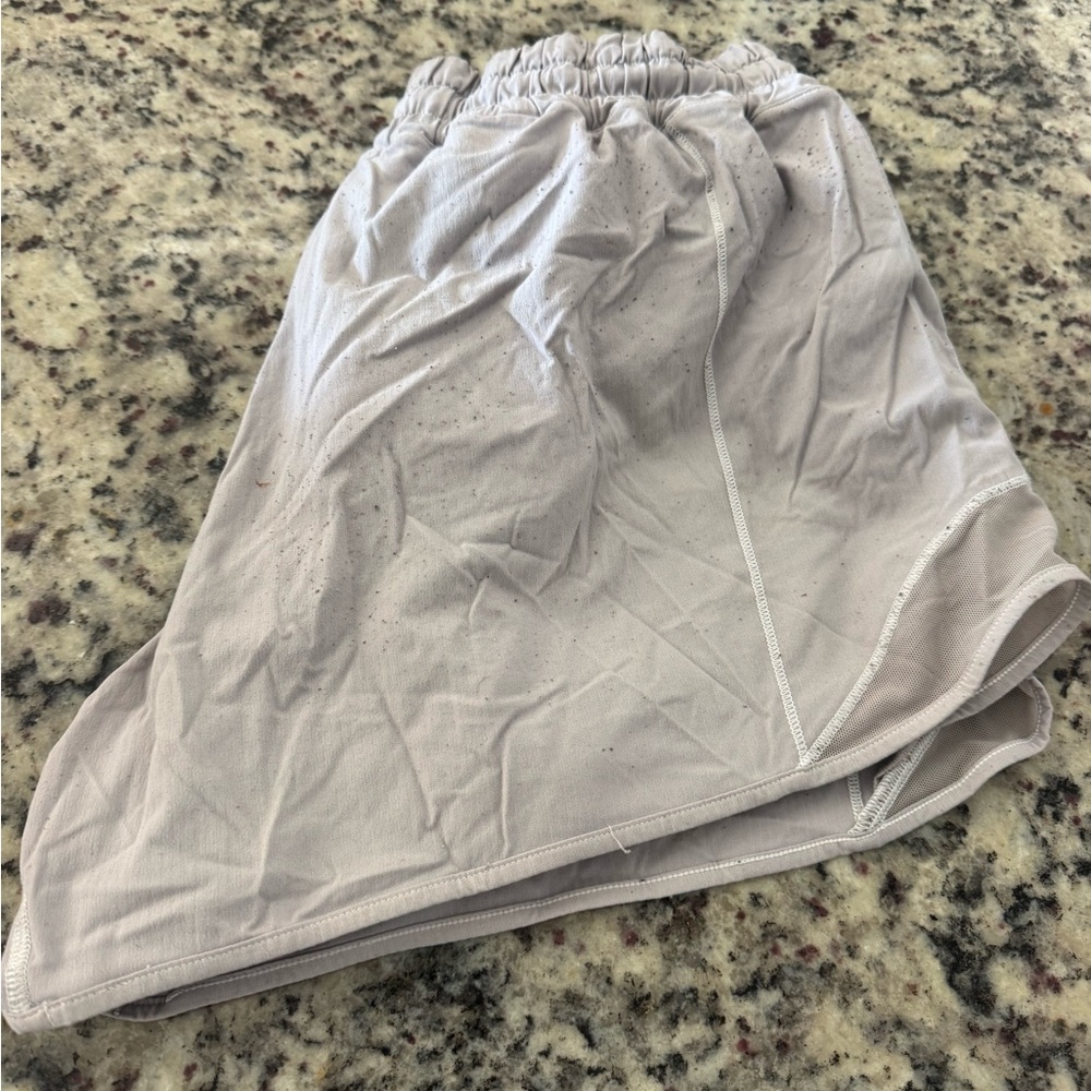 lululemon athletica Light Gray Athletic Shorts